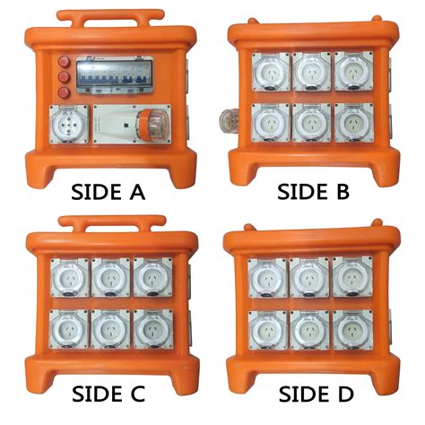 outdoor distribution box manufacturers|portable temporary power distribution box.